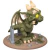 Dracoween Collection: The Restless – Cute Spooky Dragon Figurine with Graveyard Base – Gothic Halloween Collectible for Shelf, Desk & Display – 3D Printed in Canada — 3D Printed Collectible by 3DCentral
