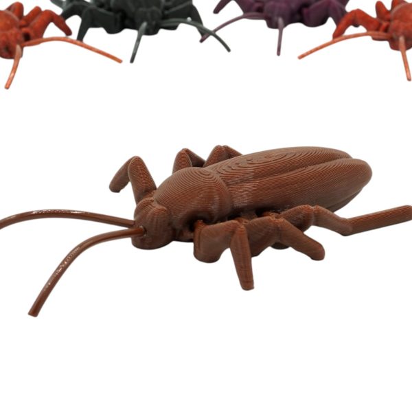 Realistic Articulated Roach 3-Pack