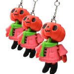 3-Pack Pumpkin Girl Keychains