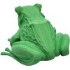 Realistic Frog Figurine – Highly Detailed 3D Printed Green Amphibian Model for Garden, Terrarium, or Nature Décor – 3D Printed in Canada — 3D Printed Collectible by 3DCentral