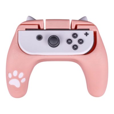 Kitty Paw Controller Grip Device Case – Cat-Themed Gamepad Holder for Switch Joy-Cons – 3D Printed in Canada — 3D Printed Collectible by 3DCentral
