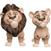 Cartoon Lion Couple Figurines – Articulated Lion and Lioness Collectible Display Models for Desk or Shelf – Fun Animal Gift for Teens & Adults – 3D Printed in Canada — 3D Printed Collectible by 3DCentral