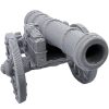 Cannon Miniature – Historical Artillery Figurine for Dioramas, Tabletop War Games, or Display – Classic Wheeled Cannon Prop – 3D Printed in Canada — 3D Printed Collectible by 3DCentral