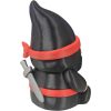 Ninja Gnome Figurine – Stealthy Desk Companion for Gamers, Collectors & Office Decor – Funny Black & Red Miniature Ninja Statue – Collectible-Friendly Shelf Accent – 3D Printed in Canada — 3D Printed Collectible by 3DCentral