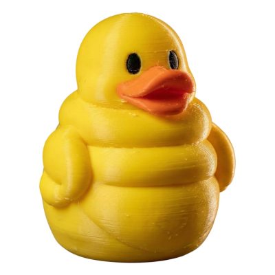 Chubby Duck Figurine – Cute Ate Too Much Duck Collectible for Desk or Shelf – 3D Printed in Canada — 3D Printed Collectible by 3DCentral