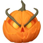 Pumpgrin Horned Pumpkin Figurine
