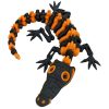 Articulated Skeleton Crocodile Figurine – Flexible Reptile Model Toy, Poseable Croc Skeleton Collectible Desk Decor, Gift for Dinosaur & Animal Lovers – 3D Printed in Canada — 3D Printed Collectible by 3DCentral