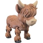 Highland Cow Figurine