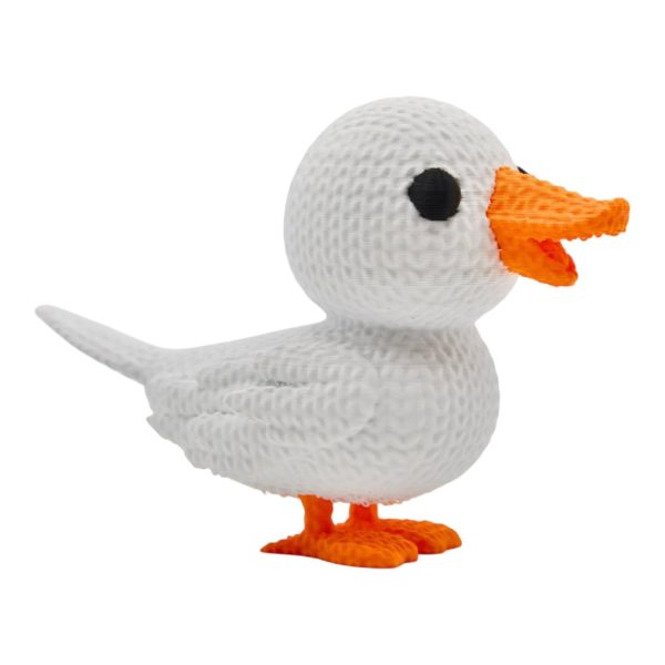 Figurine d&rsquo;oie tricotée