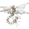 Hollow Bone Dragon Figurine – Articulated Skeleton Dragon with Tattered Wings for Gothic Desk Display or Collectors – Macabre Fantasy Decor – 3D Printed in Canada — 3D Printed Collectible by 3DCentral