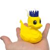 Blue Party Hat Dragon Duck - Fantasy Duckie Figurine for 4x4 Ducking - Yellow Mini Ducks with Blue Party Hat - Cruise Ducks for Hiding - Desk Decor, Home Office, Car Accessories – 3D Printed in Canada — 3D Printed Collectible by 3DCentral