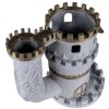 Tower of The Valiant Can Holder & Dice Tower – Medieval Castle Dice Roller for TTRPG, Fantasy RPG, Tabletop Dice Games & Gamer Gifts – 3D Printed in Canada — 3D Printed Collectible by 3DCentral
