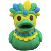 Brazilian Carnival Duck Figurine – Colorful Decorative Rubber Duck-Inspired Sculpture for Desk, Shelf or Gift – Quirky Collectible Décor for Adults & Teens – 3D Printed in Canada — 3D Printed Collectible by 3DCentral
