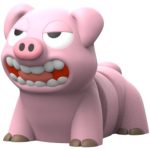 Oinkmageddon Pig Figurine