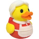 Mrs. Claus Duck Figurine – Funny Holiday Desk or Bathroom Décor for Christmas Collectors & Gag Gifts