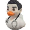 Male Doctor Duck Figurine – Funny Medical Duck Collectible in Lab Coat with Stethoscope for Desk Decor & Gag Gifts – 3D Printed in Canada — 3D Printed Collectible by 3DCentral