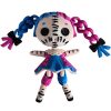 Articulated Twisty Creepy Doll Figurine – Horror-Inspired Button-Eyed Display Figure with Twisted Braids, Gothic Decor for Desk or Shelf – 3D Printed in Canada — 3D Printed Collectible by 3DCentral