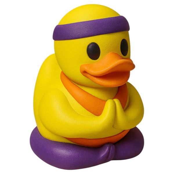 Yoga Duck Figurine – Meditation Gift