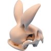 Rabbit Skull with Forward Ears – Creepy Bunny Skeleton Prop for Gothic Decor or Halloween Display – 3D Printed in Canada — 3D Printed Collectible by 3DCentral