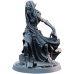 Banshee Undead Spirit Miniature for Tabletop RPG Encounters, Fantasy Dioramas & Painting – 3D Printed in Canada