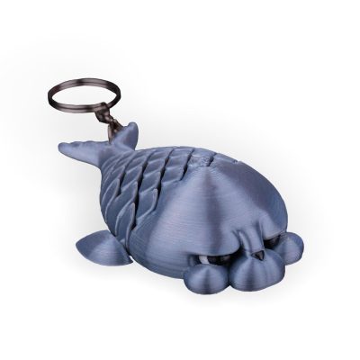 Phil the Seal Articulated Fidget Keychain – Moody Ocean Companion for Teens & Adults – 3D Printed in Canada — 3D Printed Collectible by 3DCentral