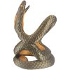 Naja’s Embrace Wine Bottle Holder – Striking Cobra Snake Sculpture for Home Bar, Kitchen or Shelf Display – Unique Serpent Décor Accent – 3D Printed in Canada — 3D Printed Collectible by 3DCentral