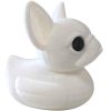 French Bulldog Duck Figurine - Car Dashboard Duck Décor - Funny Ducking Gift - Cute Dog Duck - Collectible Frenchie Duck for Hiding - Car Accessories – 3D Printed in Canada — 3D Printed Collectible by 3DCentral
