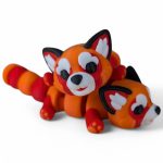 Articulated Red Panda Figurine