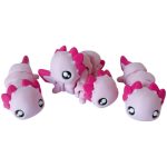 5-Pack Mini Axolotl Critters Figurines