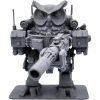 Owl Mechwarrior Figurine – 3D Printed Armored Owl Robot Statue for Sci-Fi Shelf Display, Tabletop Games, or Collector Gifts – 3D Printed in Canada — 3D Printed Collectible by 3DCentral