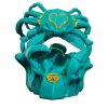 Cancer Zodiac Crab Figurine – Astrology-Themed Ocean Wave Sculpture for Home Décor, Desk Display, or Gift – 3D Printed in Canada — 3D Printed Collectible by 3DCentral