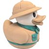 Safari Explorer Duck Figurine – Jungle Adventurer Rubber Duck-Style Decor Collectible – Cute Desk Toy, Shelf Ornament, or Gift for Duck Lovers – 3D Printed in Canada — 3D Printed Collectible by 3DCentral