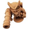 The Cannoneer Owl Figurine – Fantasy Owl with Shoulder Cannon & Heavy Gear – Owls & Dragons Collection – Paintable Display Miniature – 3D Printed in Canada — 3D Printed Collectible by 3DCentral