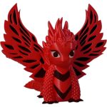 Articulated Winged Dragon Figurine
