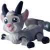 Toony Goat Figurine – Playful Cartoon Mountain Goat Decor for Desk, Shelf or Display – Cute 3D Printed Animal Collectible for Teens & Adults – 3D Printed in Canada — 3D Printed Collectible by 3DCentral