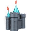 Fairytale Castle – Fantasy Fairy House Castle Décor with Towers & Flags – Enchanted Collectible – 3D Printed in Canada — 3D Printed Collectible by 3DCentral
