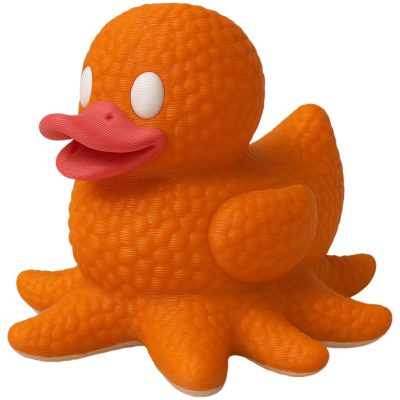 Starfish Duck Figurine – Funny Ocean Animal Mashup for Desk, Shelf, or Gift – Quirky Sea Collectible for Adults & Teens – 3D Printed in Canada — 3D Printed Collectible by 3DCentral