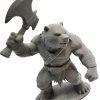 Kodiaxe Bear Warrior Figurine – Battle-Ready Fantasy Miniature with Dual Blade Axe – Epic Display Model or Paintable Figurine – 3D Printed in Canada — 3D Printed Collectible by 3DCentral