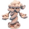 Storm Elemental Miniature – Cloud-Themed Fantasy Mini for TTRPG Combat – Paintable Weather Spirit Figure – 3D Printed in Canada — 3D Printed Collectible by 3DCentral