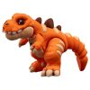 Articulated Orange T-Rex Dinosaur Figurine – Desk Figurine & Desk Companion for Teens and Adults – Flexible Joints, Smooth Texture, Collectible Dino Decor – 3D Printed in Canada — 3D Printed Collectible by 3DCentral