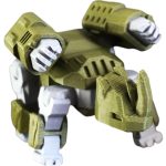 Rhino Brute Mecha Model Kit by Kitcrafters – 20-Part Heavy Mech