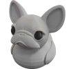 French Bulldog Duck Figurine - Car Dashboard Duck Décor - Funny Ducking Gift - Cute Dog Duck - Collectible Frenchie Duck for Hiding - Car Accessories – 3D Printed in Canada — 3D Printed Collectible by 3DCentral
