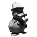 Detective Duck Figurine | 3DCentral