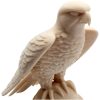 Realistic Falcon on Talon Perch Figurine – Detailed Raptor Sculpture for Wildlife Display or Office Décor – 3D Printed in Canada — 3D Printed Collectible by 3DCentral