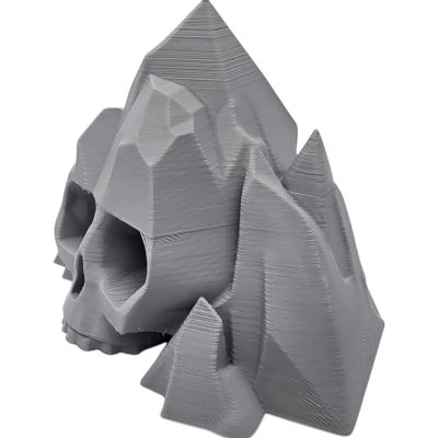 Skull Mountain Miniature – Gothic Terrain-Inspired Skull Sculpture, Fantasy Tabletop Decor or Dark Nature Display Piece – 3D Printed in Canada — 3D Printed Collectible by 3DCentral