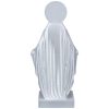 Holy Mary Statue – Minimalist Geometric Virgin Mary Sculpture with Halo for Altar, Prayer Corner or Gift Décor – 3D Printed in Canada — 3D Printed Collectible by 3DCentral