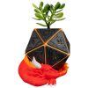 HoarD20 Dragon Dice Planter – Fantasy D20 Dice Pot for Desk or Shelf – 3D Printed in Canada — 3D Printed Collectible by 3DCentral