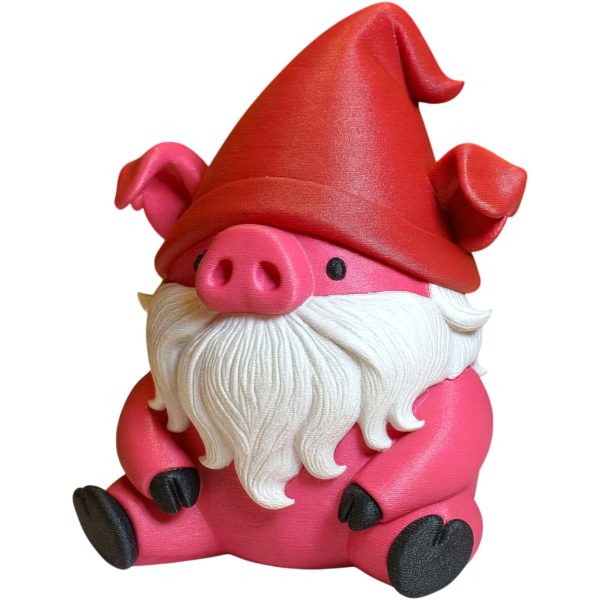 Pig Gnome Farm Decor – Nordic Animal Gift