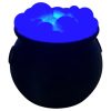 LED Cauldron Halloween Decoration – RGB Color-Changing Witch Cauldron Light Cover with Bubbling Top for Mood Lighting – Light Not Included – 3D Printed in Canada — 3D Printed Collectible by 3DCentral