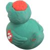 Gruesome Zombie Duck Figurine – Creepy Halloween Rubber Duck Collectible with Brain & Bitemarks – 3D Printed in Canada — 3D Printed Collectible by 3DCentral